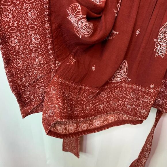 Faithfull Paisley Print Bardot Romper 2 - Picture 4 of 15